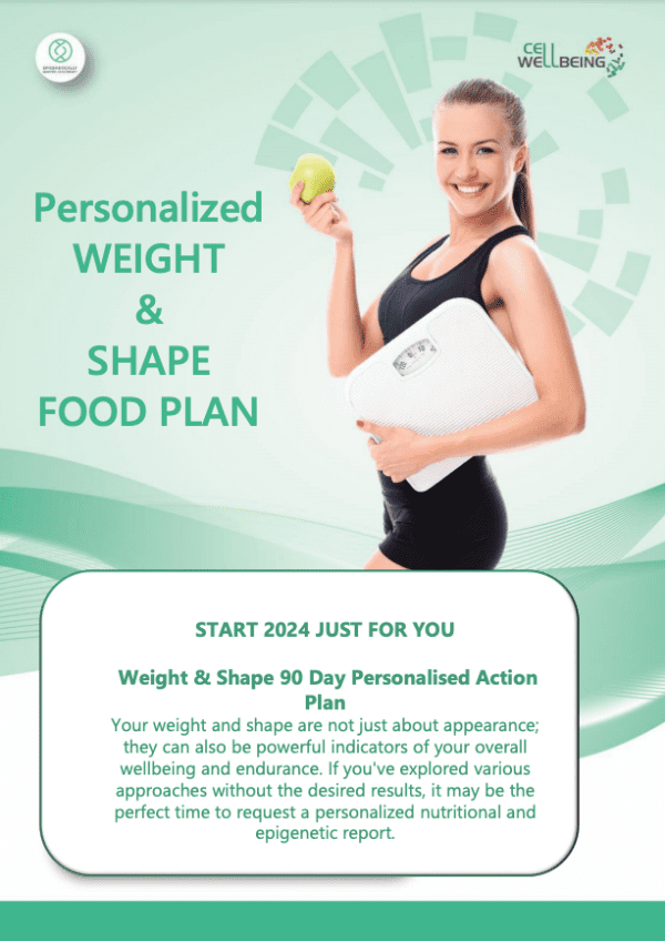 Personalized Weight and Shape Food Plan